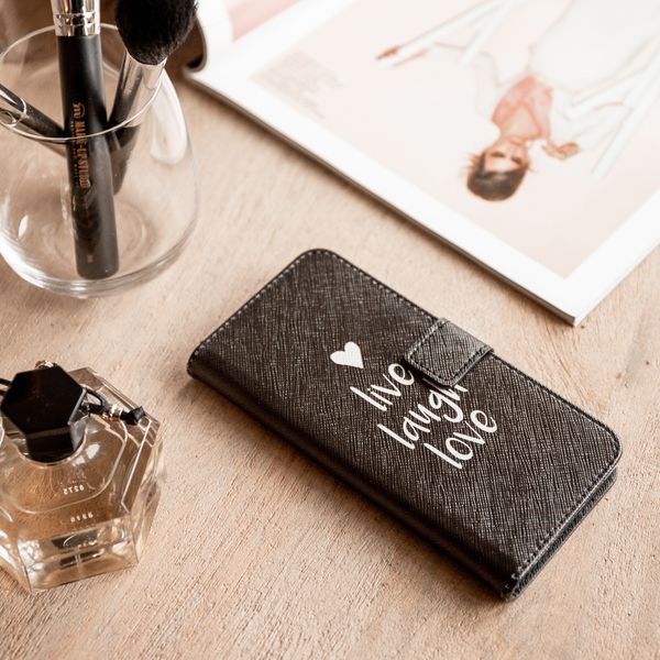 imoshion Design TPU Klapphülle Galaxy S10 - Live Laugh Love