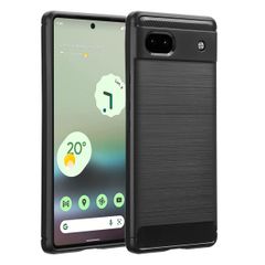 imoshion Brushed Back Cover Google Pixel 6a - Schwarz