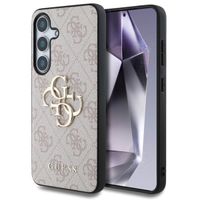 Guess 4G Metal Logo Back Cover für das Samsung Galaxy S25 - Pink