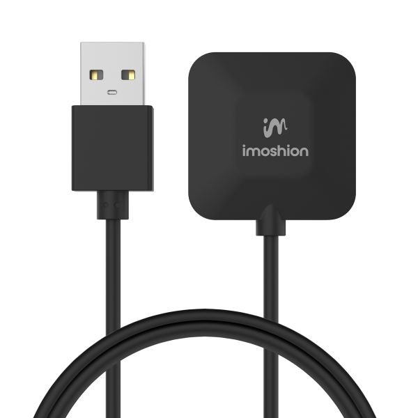 imoshion USB-A-Ladekabel für Fitbit Versa 4 / Versa 3 / Sense 2 / Sense - 1 Meter