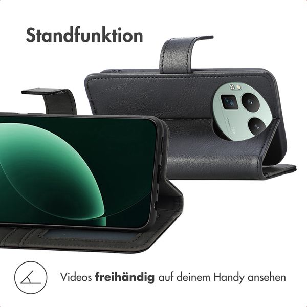 imoshion Luxuriöse Klapphülle Realme GT 8 Pro - Schwarz