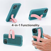 Callbuddy Hülle mit Strap Apple iPhone 17e / 16e / 15 / 14 / 13 - Miami Vice