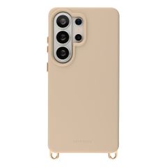 Selencia Rivièra Backcover mit MagSafe mit abnehmbaren Haken Samsung Galaxy S26 Ultra - Milky Latte
