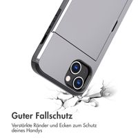 imoshion Backcover mit Kartenfach Apple iPhone 13 - Grau