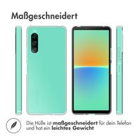 Accezz TPU Clear Cover für das Sony Xperia 10V - Transparent