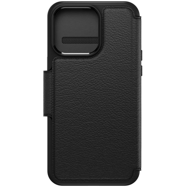 OtterBox ﻿Strada-Klapphülle MagSafe für das Apple iPhone 15 Pro Max - Schwarz