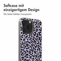 imoshion Design Hülle iPhone 14 - Leopard Lilac