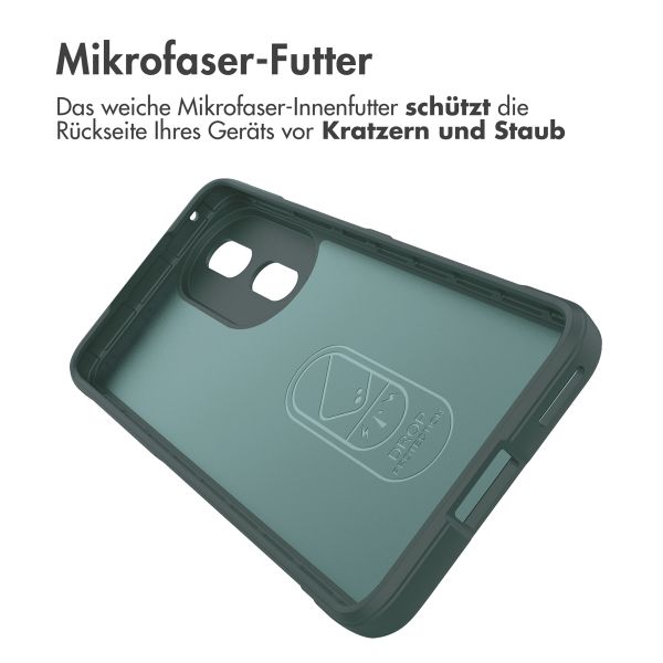 imoshion EasyGrip Back Cover für das Honor 90 - Dunkelgrün