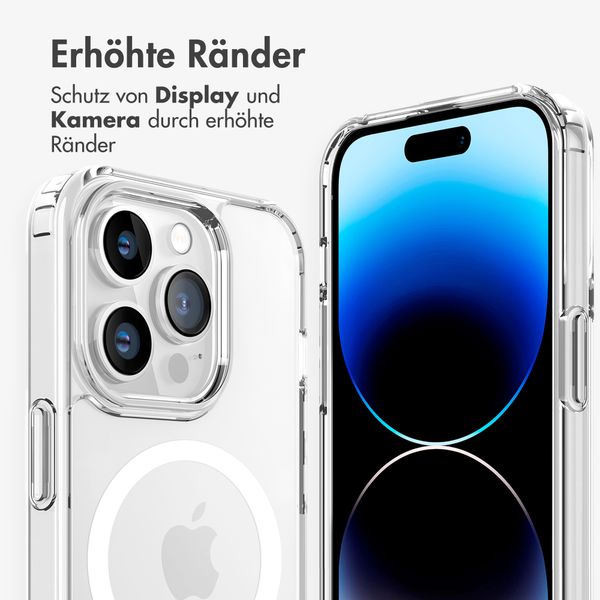 imoshion MagSafe Hülle mit abnehmbarem Band für das Apple iPhone 14 Pro - Transparent
