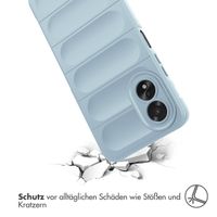 imoshion EasyGrip Back Cover für das Oppo A18 / Oppo A38 - Hellblau