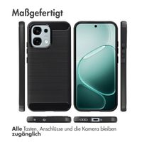 imoshion Brushed Back Cover Oppo A6 Pro (5G) - Schwarz
