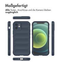 imoshion EasyGrip Back Cover für das iPhone 12 - Dunkelblau