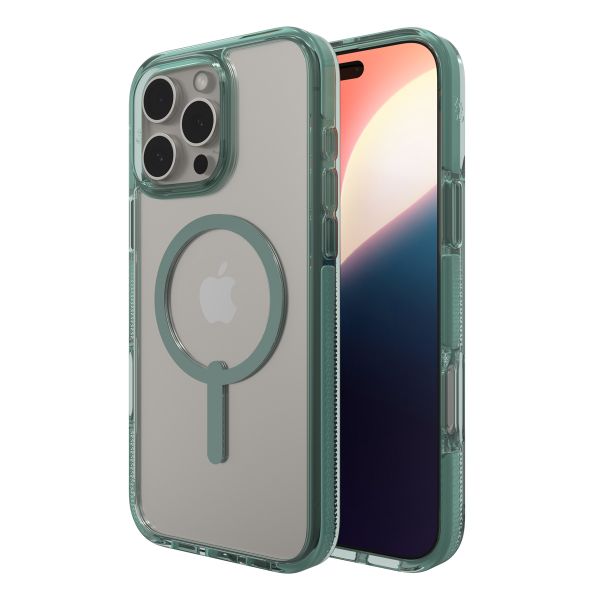 ZAGG Santa Cruz Snap Case mit MagSafe für das iPhone 16 Pro Max - Grün