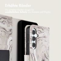 imoshion Design Klapphülle Samsung Galaxy A35 - Sandy Marble