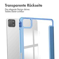 imoshion Trifold Hardcase Klapphülle für das Xiaomi Pad 6 / 6 Pro - Blau