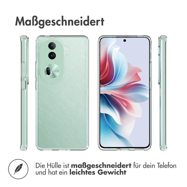 Accezz Clear TPU Backcover Oppo Reno 11 - Transparent
