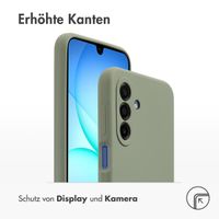 Accezz Liquid Silikoncase Samsung Galaxy A17 - Cooper Green