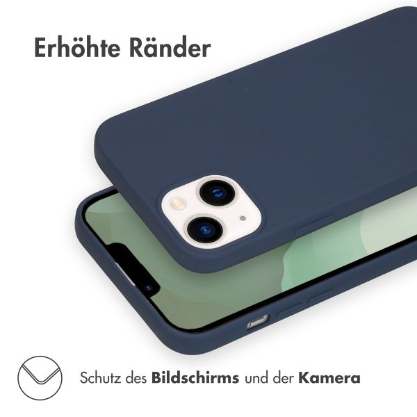 imoshion Color TPU Hülle für das Apple iPhone 14 Plus - Dunkelblau