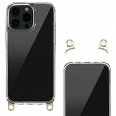 Selencia Backcover mit abnehmbaren Haken Apple iPhone 16 Pro Max - Transparent