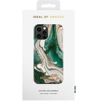 iDeal of Sweden Fashion Back Case iPhone 12 Pro Max - Golden Jade Marble