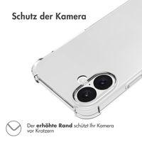 imoshion Shockproof Case für das Apple iPhone 16 - Transparent