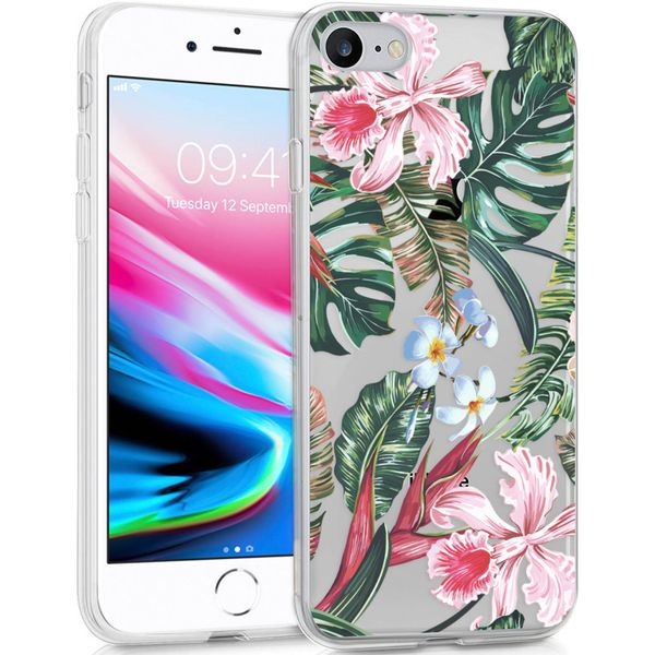 imoshion Design Hülle iPhone SE (2022 / 2020) / 8 / 7 / 6s - Tropical Jungle