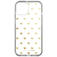 iDeal of Sweden Mirror Case Apple iPhone 14 / 13 - Golden Hearts