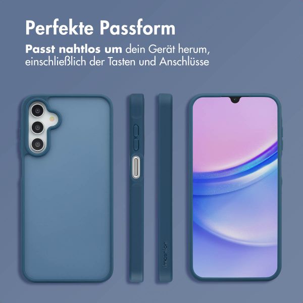 imoshion Color Guard Back Cover für das Samsung Galaxy A15 - Dunkelblau