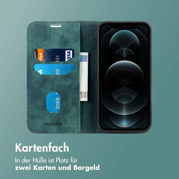 imoshion Slim Klapphülle Apple iPhone 12 (Pro) - Grün