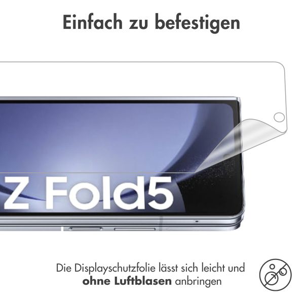 imoshion Displayschutz Folie 3er-Pack für das Samsung Galaxy Fold 5 - Transparent