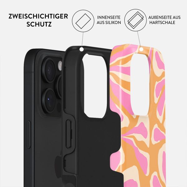 Burga Tough Back Cover für das Apple iPhone 16 Pro Max - Aloha