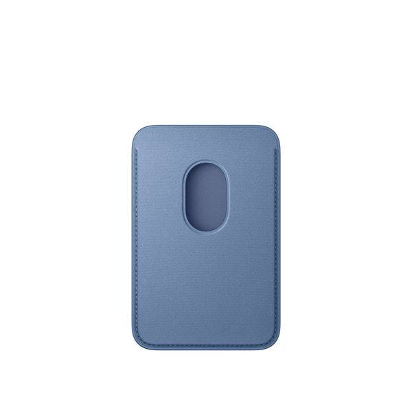 Apple FineWoven Wallet MagSafe mit 'Wo ist?'-Funktion - Wildflower Blue