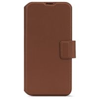 Decoded 2 in 1 Leather Klapphülle MagSafe für das iPhone 16 Plus - Tan