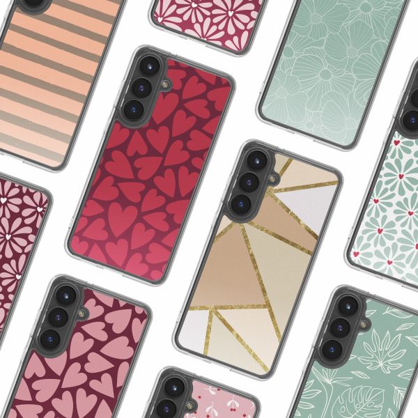 imoshion Design Hülle Samsung Galaxy S25 FE - Hearty Coral Dust