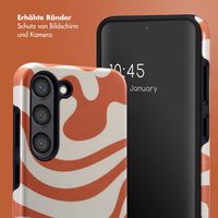 Selencia Vivid Back Cover Samsung Galaxy S23 - Dream Swirl Orange