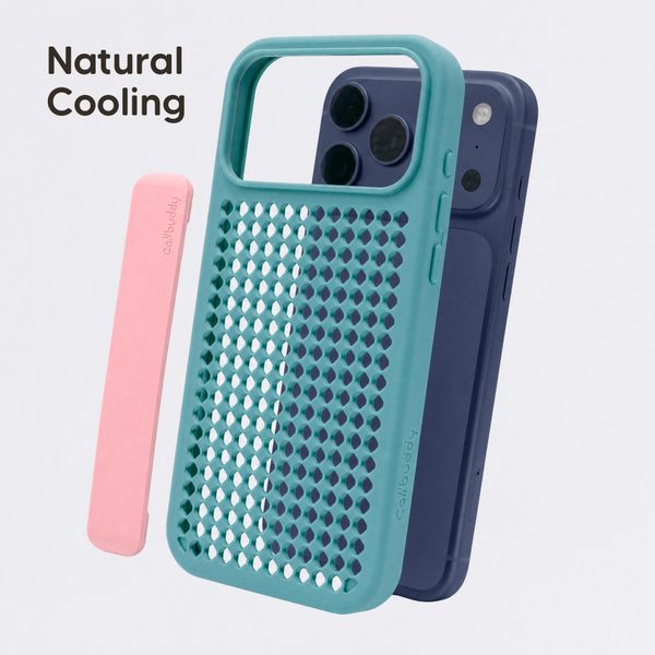 Callbuddy Hülle mit Strap Apple iPhone 17 Pro Max - Miami Vice