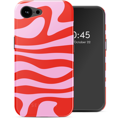 Selencia Vivid Rückabdeckung mit MagSafe Apple iPhone 16e - Dream Swirl Pink