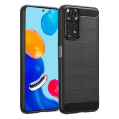 imoshion Brushed Back Cover Xiaomi Redmi Note 11 (4G) / Note 11S (4G) - Schwarz
