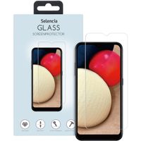 Selencia Displayschutz aus gehärtetem Glas Samsung Galaxy A02s / A03(s)