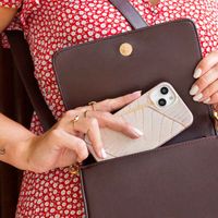 Selencia Aurora Fashion Back Case Samsung Galaxy A33 - Earth Leaf Beige