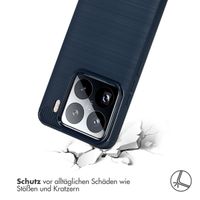 imoshion Brushed Back Cover Xiaomi 15 Pro - Dunkelblau