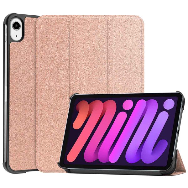 imoshion Trifold Klapphülle für das iPad Mini 7 (2024) / iPad Mini 6 (2021) - Rose Gold