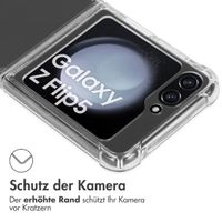 imoshion Shockproof Case für das Samsung Galaxy Flip 5 - Transparent