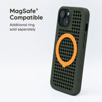 Callbuddy Hülle mit Strap Apple iPhone 17e / 16e / 15 / 14 / 13 - Camo Orange