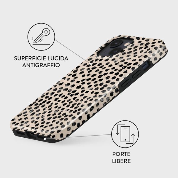 Burga Tough Back Cover für das Apple iPhone 13 - Almond Latte