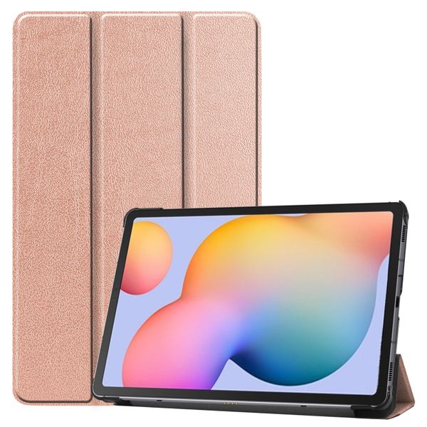 imoshion Trifold Klapphülle Samsung Galaxy Tab S6 Lite / Tab S6 Lite (2022) / Tab S6 Lite (2024) - Roségold