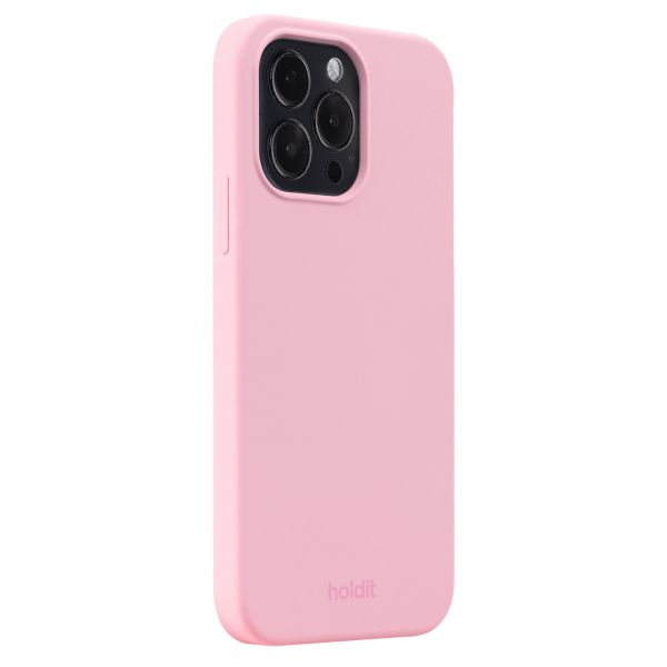 Holdit Silicone Case für das iPhone 15 Pro Max - Pink