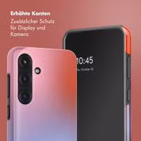 Selencia Vivid Back Cover Samsung Galaxy S25 - Gradient Soft Blush