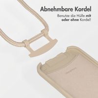 imoshion Color Backcover mit abnehmbarem Handykette und MagSafe Samsung Galaxy S26 - Nude
