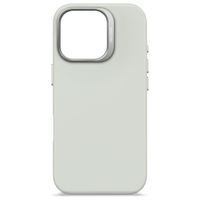 Decoded Silikon-Case MagSafe für das iPhone 16 Pro - Stone Grey